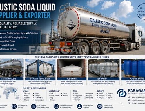 Caustic Soda Liquid Supplier and Exporter | Professional Bulk Supply by Faragam Co